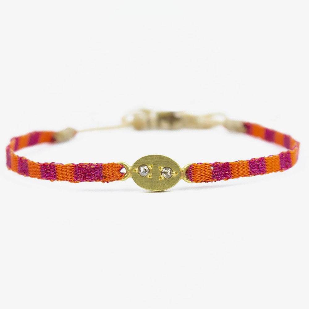 STARDUST bracelet collection  - Orange & Purple 