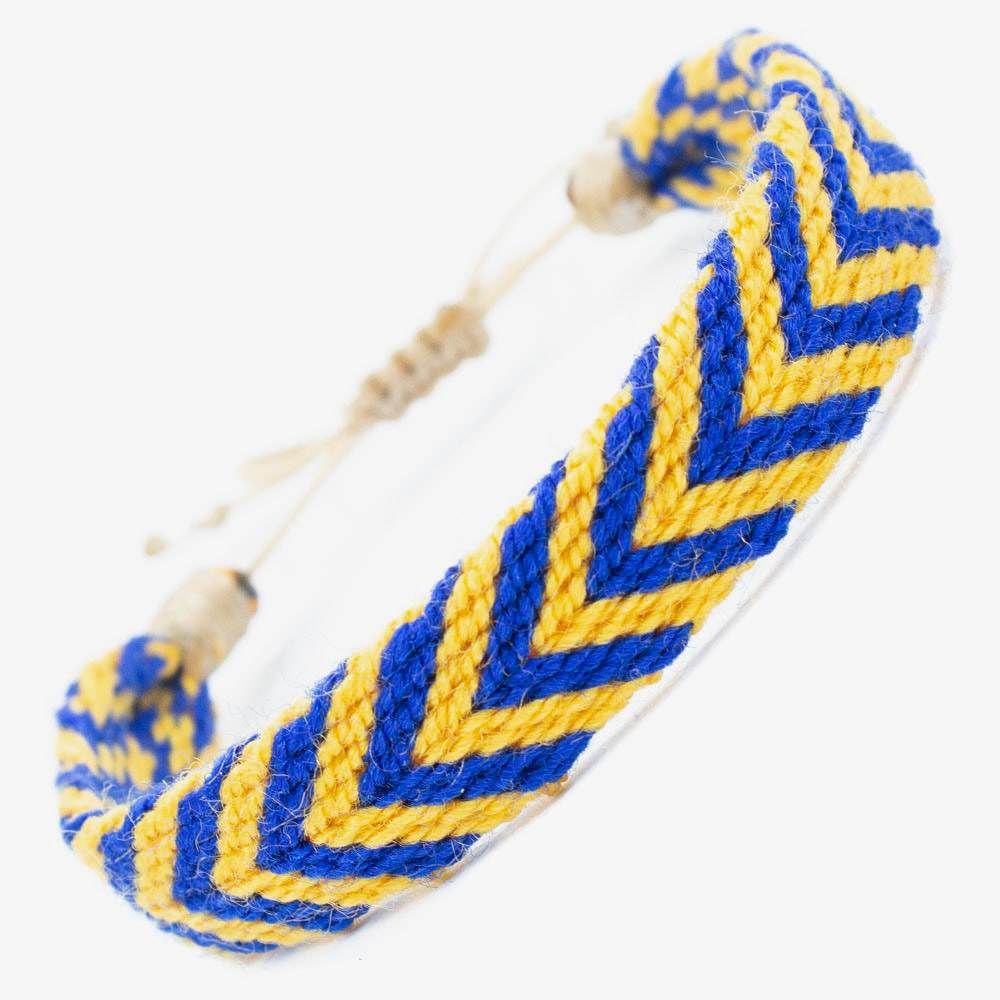 CAPTAIN  Bracelet - Blue & Yellow