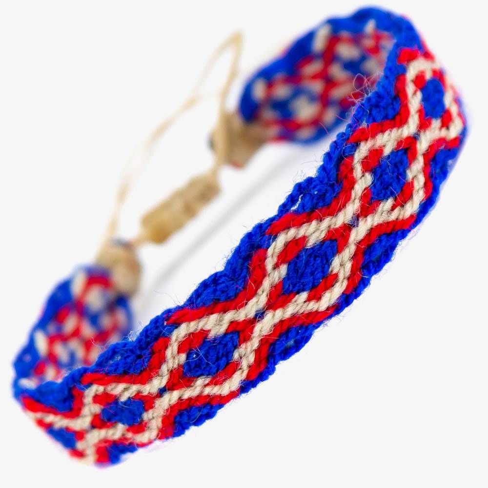 CAPTAIN Bracelet - Red & Blue