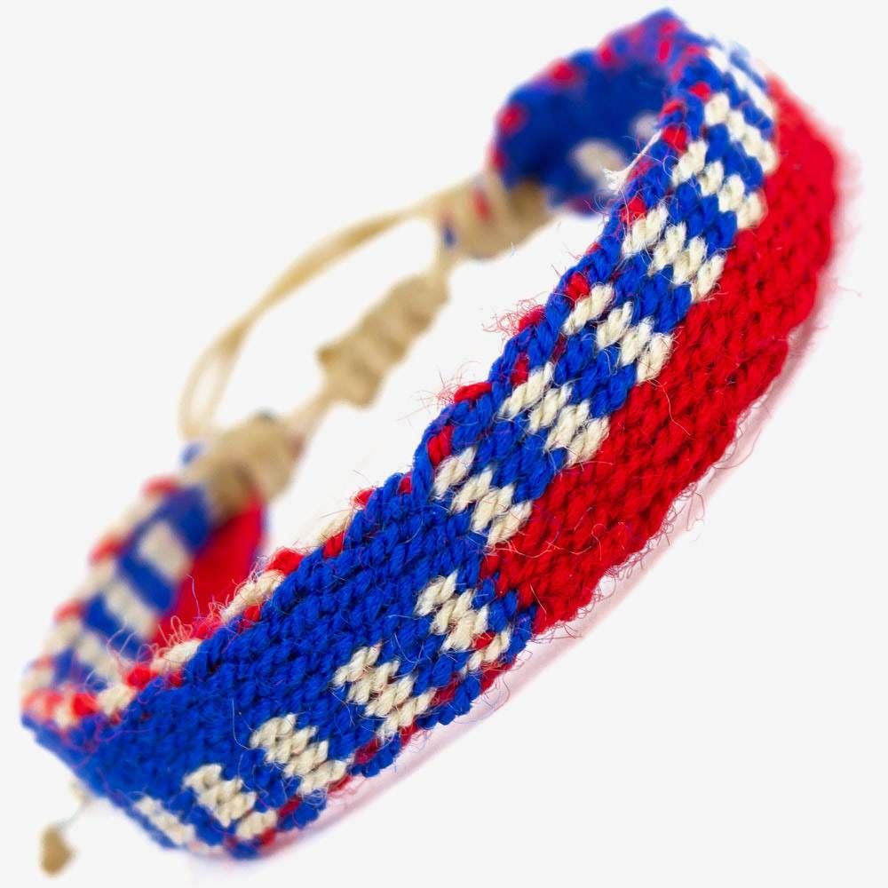 CAPTAIN Bracelet - Blue & Red