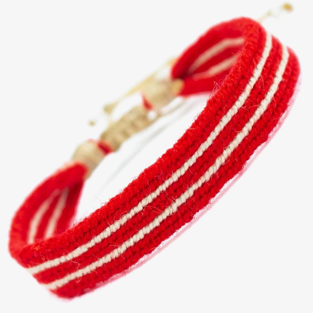 CAPTAIN Bracelet - Red & White
