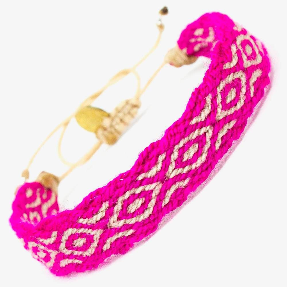 CAPTAIN Bracelet - Pink & Beige