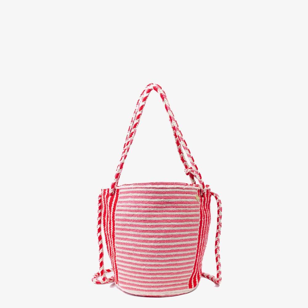 Tiara Bag M - Red & Pink