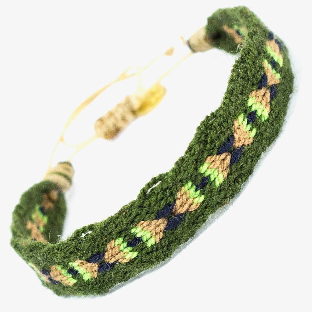 CAPTAIN Bracelet - Brown & Green