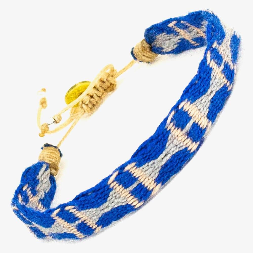 CAPTAIN Bracelet - Blue & Beige