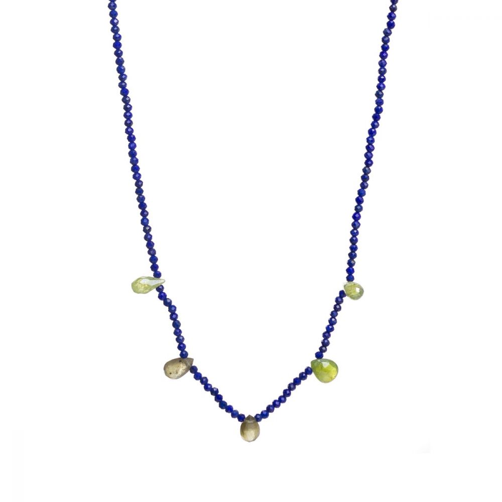 NECKLACE WITH SP5 STONE COLLECTION Lapislazuli
