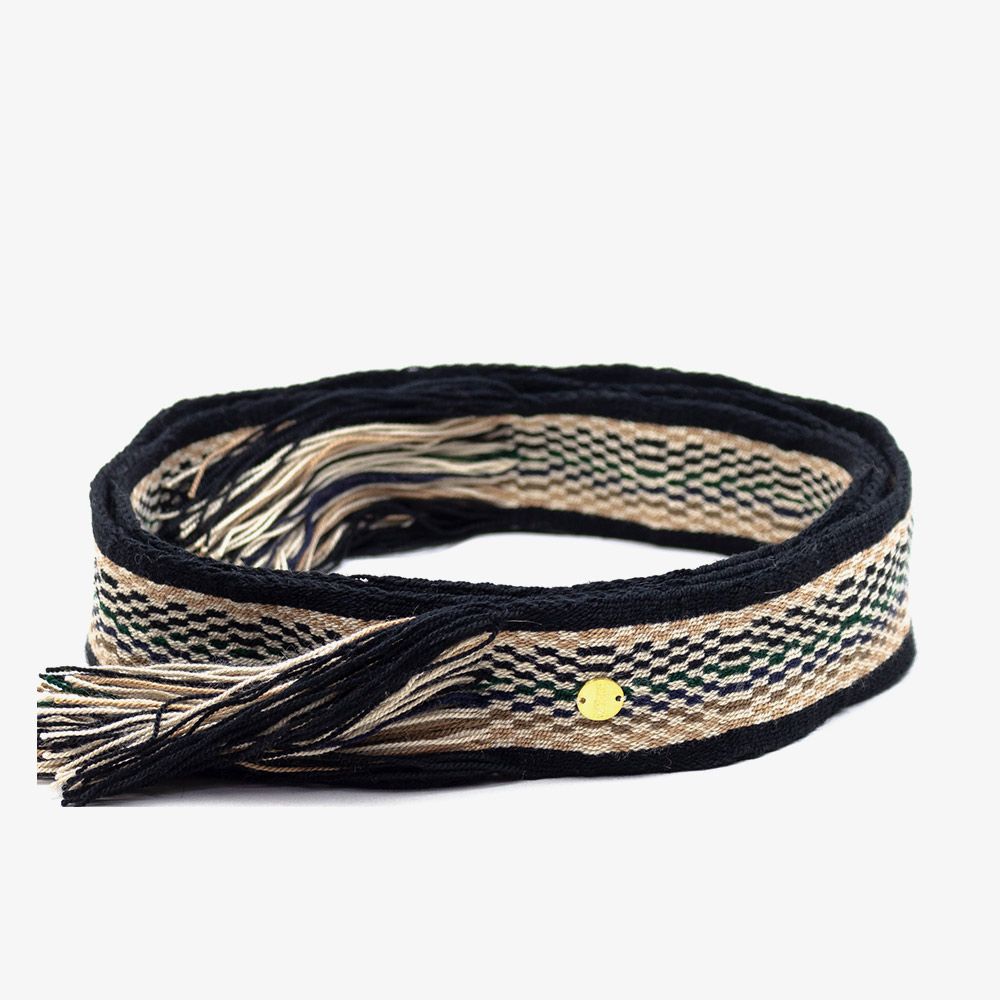 Belt with fringes