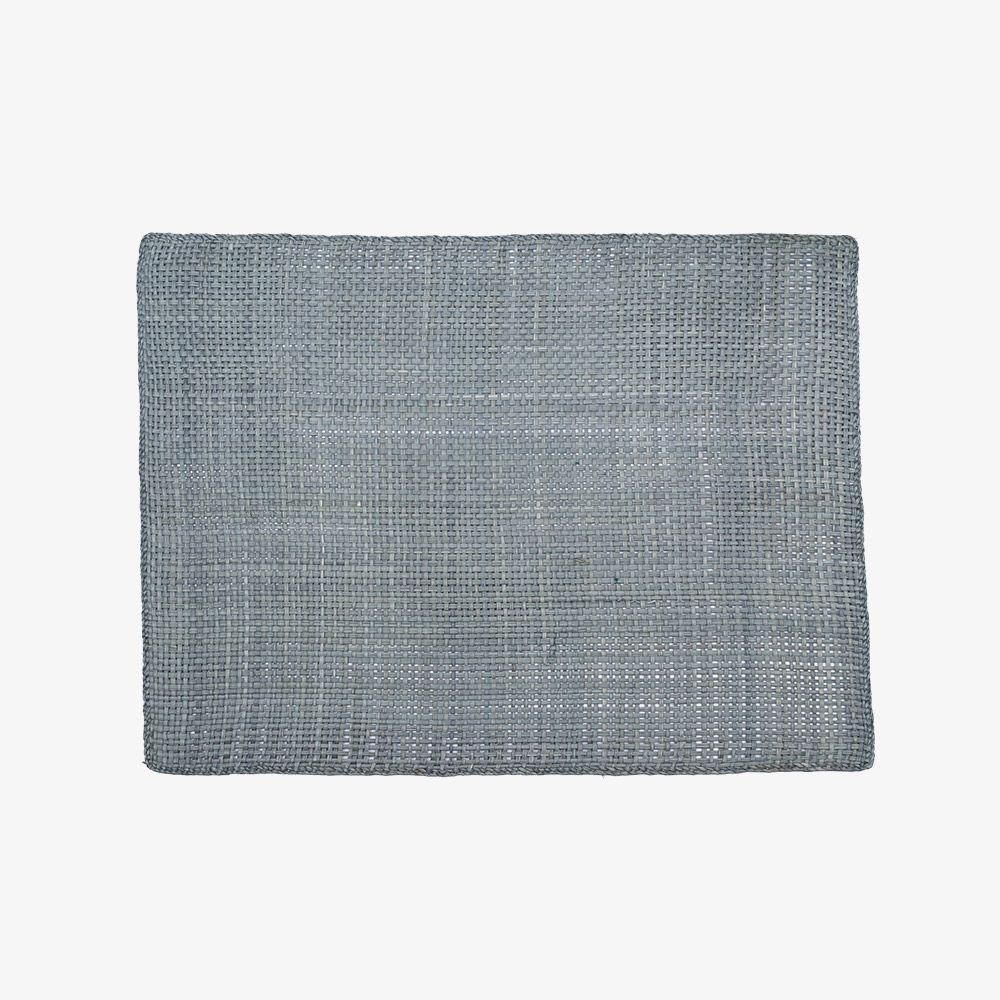 Straw placemat 38 cm * 29 cm- pc - GREY